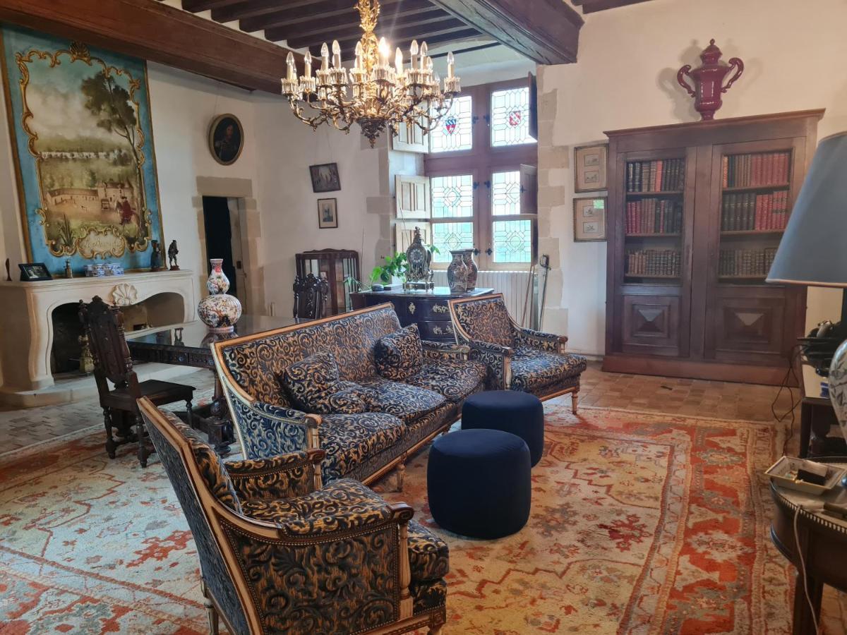 Manoir De La Beuneche - Location Du Manoir Entier Roeze-sur-Sarthe Exteriér fotografie